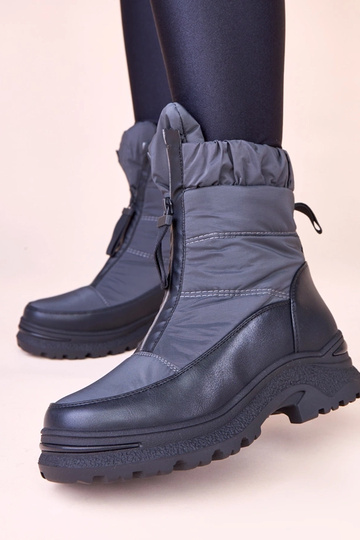 Grijze sneeuwlaarzen met... 2