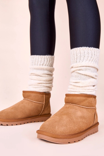 Bruine warme sneeuwlaarzen...