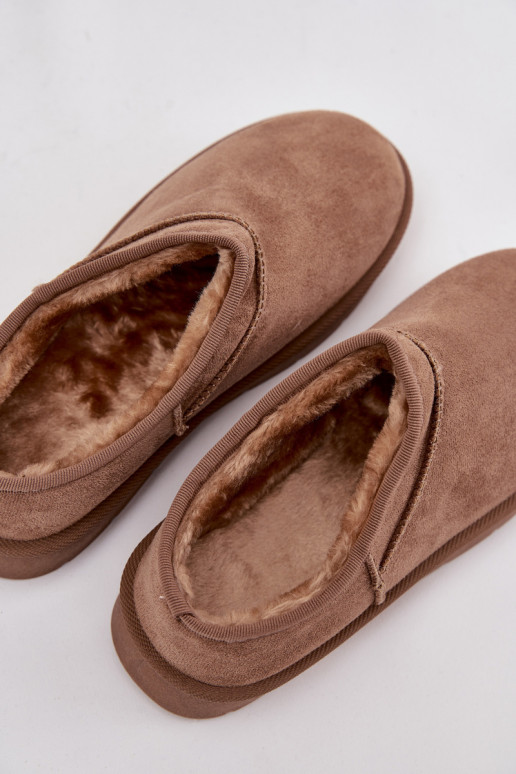 SneeuIn laarzen Dames opInarmen met bont erin bruine kleur Serenne