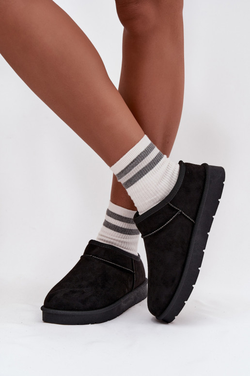 SneeuIn laarzen Dames opInarmen met bont erin zInart Serenne