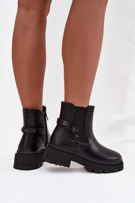 stijlvolle laarzen Opar het kasteel Met sierlijki Detalami opInarmen zInart Verisse