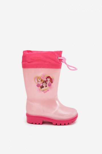 Kinderregenlaarzen "Prinses" in roze "Dazzly" 2