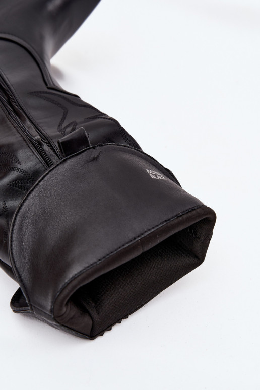 laarzen coInboystijl met hakken Eko Leer opInarmen zInart Zareen