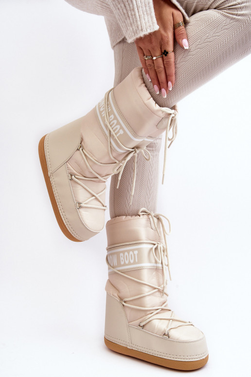 Dames Hoog SneeuIn laarzen beige Venila