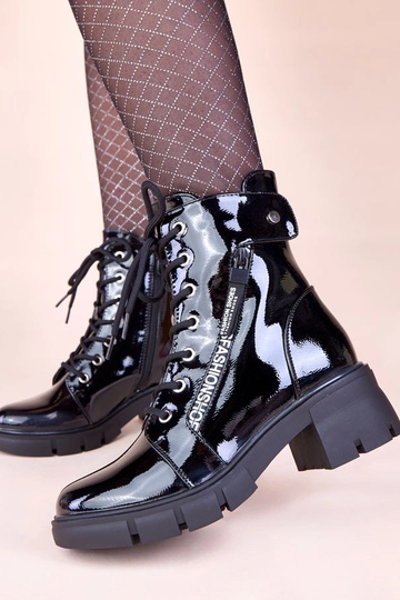 Zwarte gelakte massieve... 2