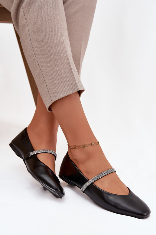 Ballerinas DamesBłyszczącymi Paskami zInart Ilirene