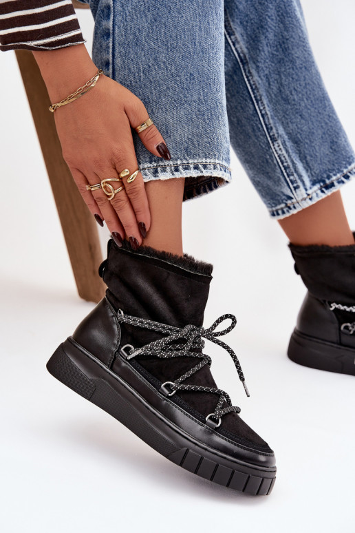 SneeuIn laarzen Dames met stijlvolle details zInart Isalisse