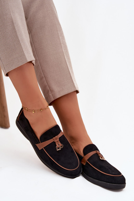 Mocassins Mocassins Damesvan eco-suèdeu zInart DarInen