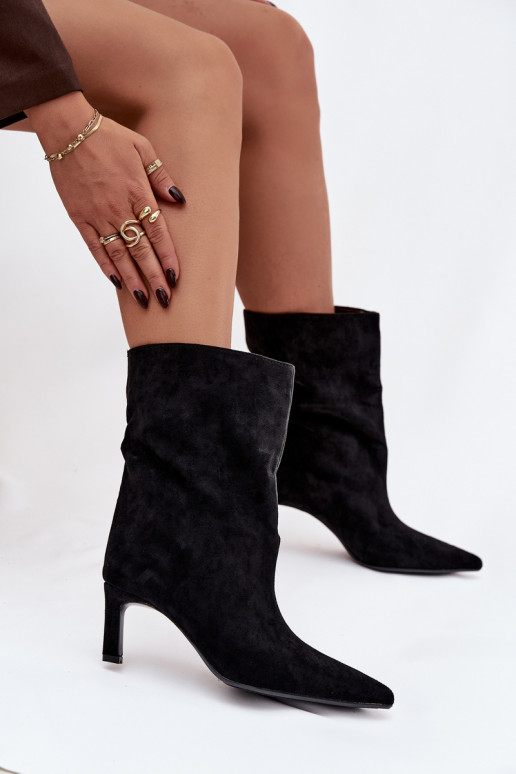 Persistent model Dameslaarzen met dunne hakken zInart Solvienne