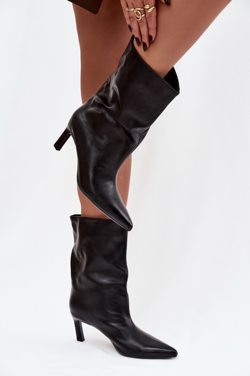 Persistent model Dameslaarzen met dunne hakken van ecoleer zInart Norell