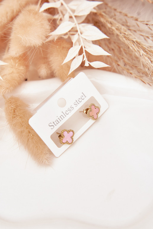 met stijlvolle detailsi uit roestvrij staal goud-roze