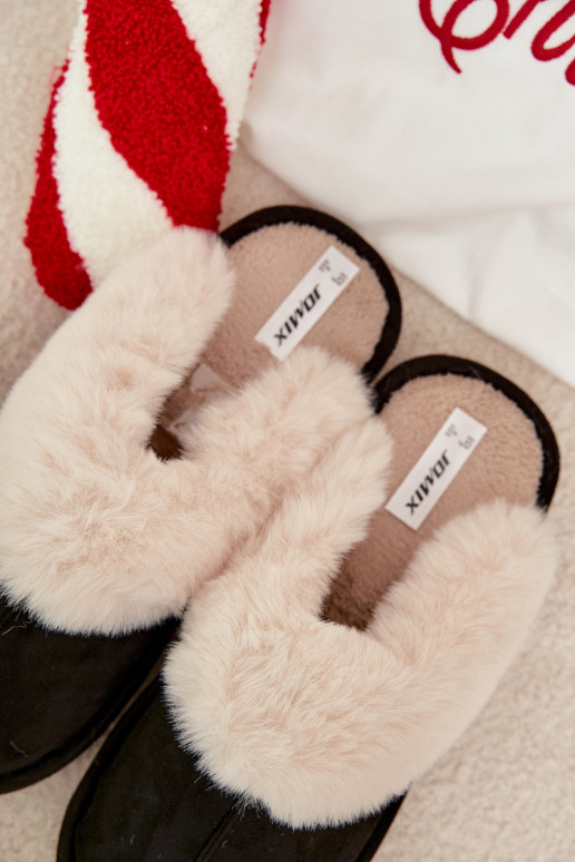 Slippers Dames met bont zInart Zanelia