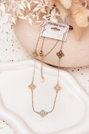 RVS gouden ketting 2