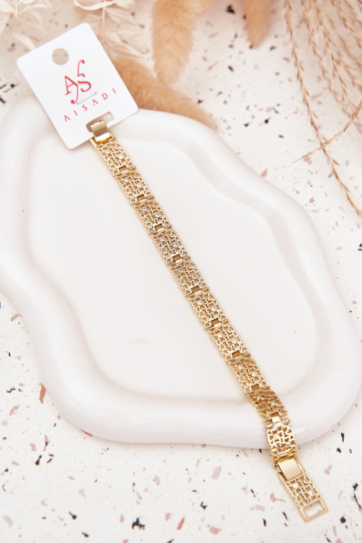 Armband Dames Gemaakt van chirurgisch staal gouden kleur