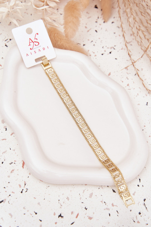 Armband Dames Gemaakt van chirurgisch staal gouden kleur