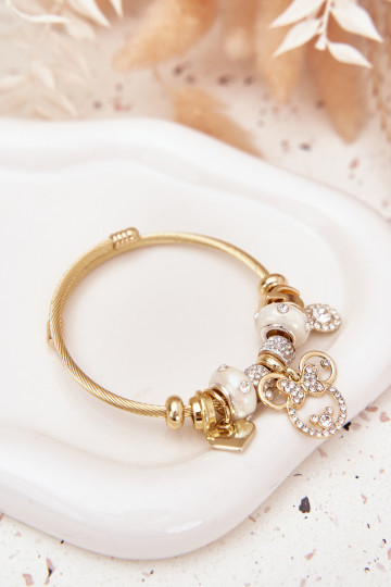 Armband z ZaInieszkami Charms gouden kleur 2