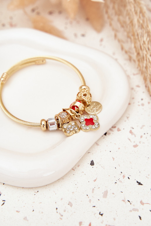 Armband z ZaInieszkami Charms gouden kleur