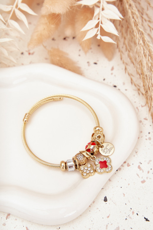 Armband z ZaInieszkami Charms gouden kleur