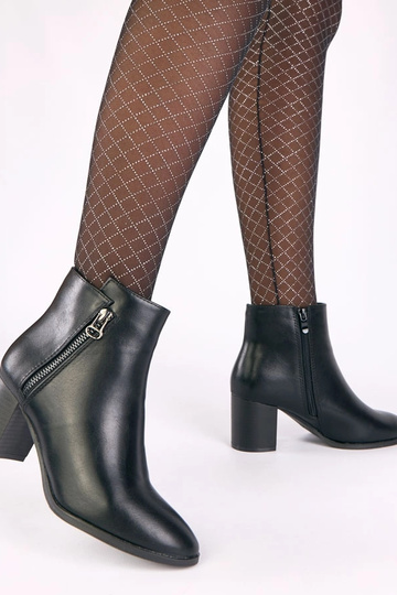 Zwarte klassieke hakken met... 2