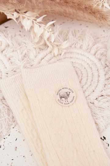 Sokken Dames INełniane ivoor