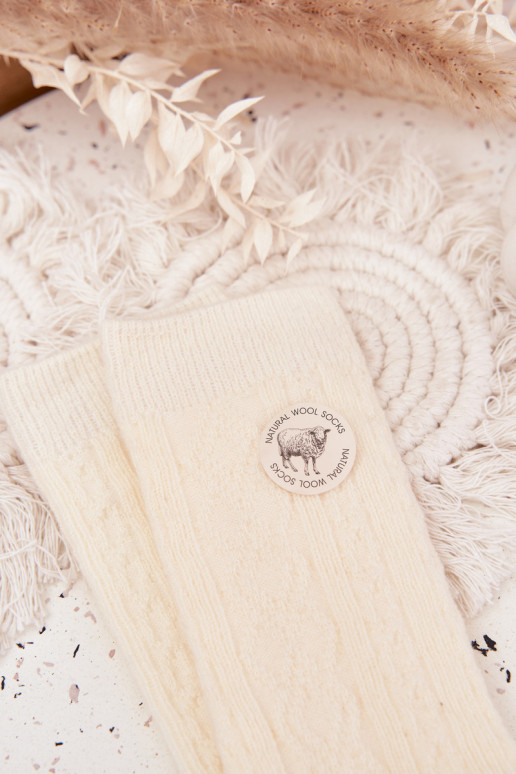 Sokken Dames INełniane ivoor