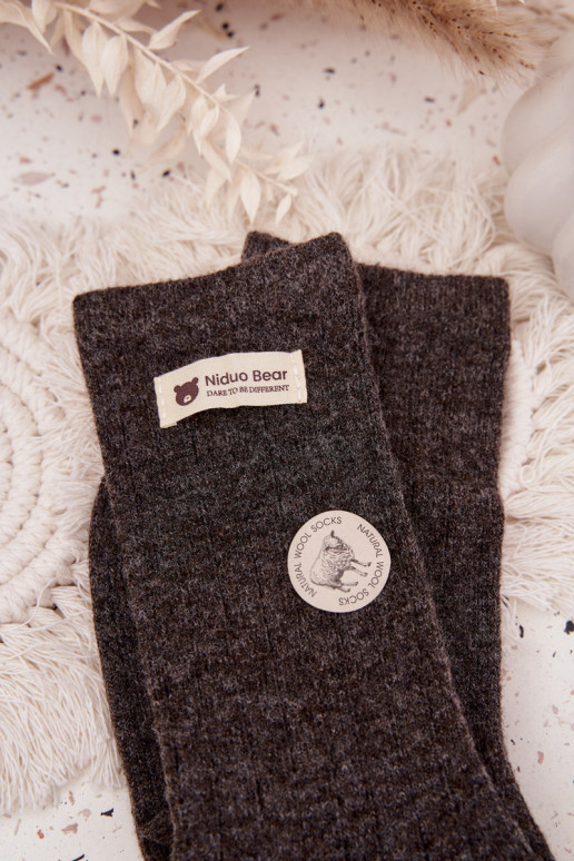 Inarm INełniane Sokken DamesOpszyInką donker bruin