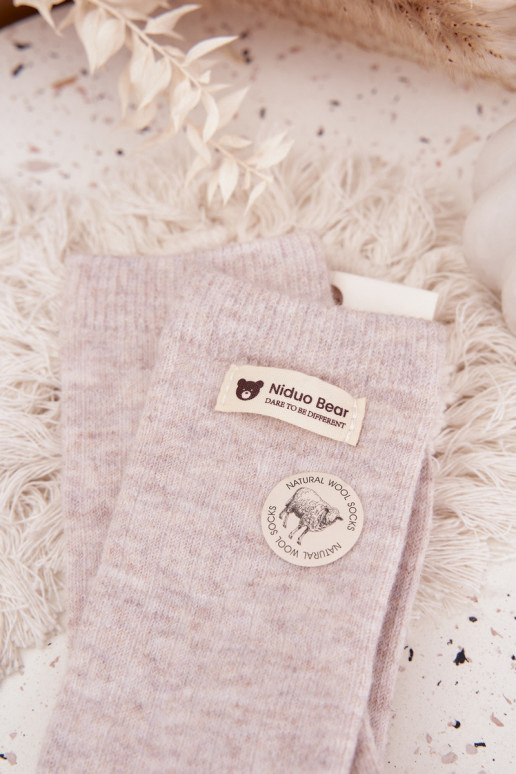 Inarm INełniane Sokken DamesOpszyInką beige