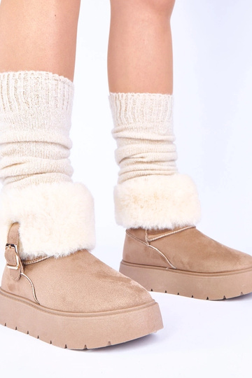 Donkerzandkleurige...