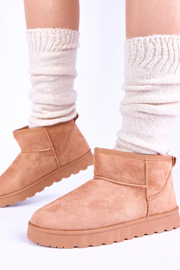 Bruine sneeuwschoenen met... 2