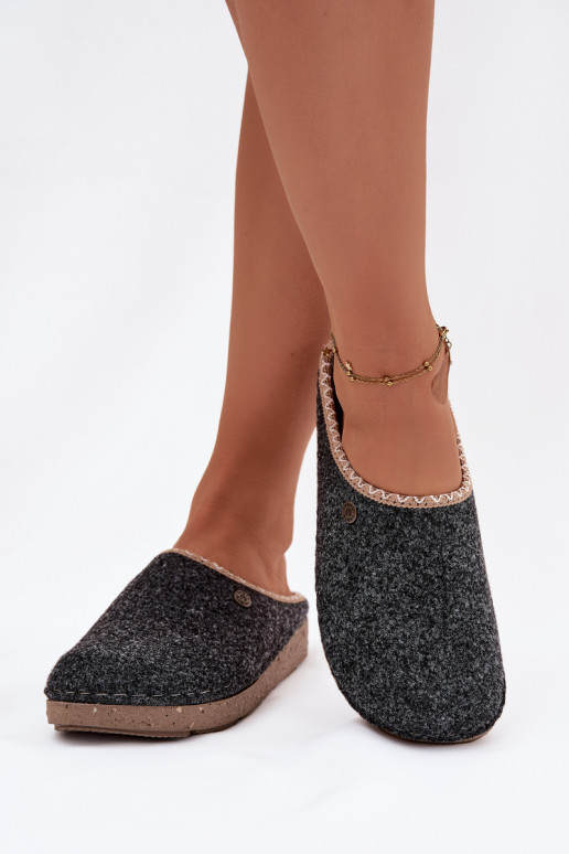 schoenen eigengemaakt Slippers Dames Inblu ED000031 grijs