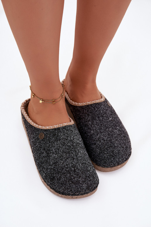 schoenen eigengemaakt Slippers Dames Inblu ED000031 grijs