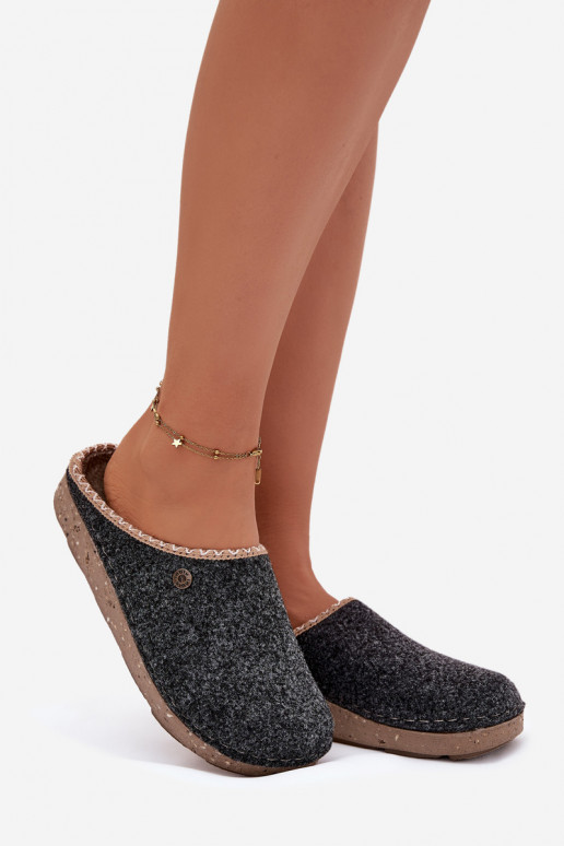 schoenen eigengemaakt Slippers Dames Inblu ED000031 grijs