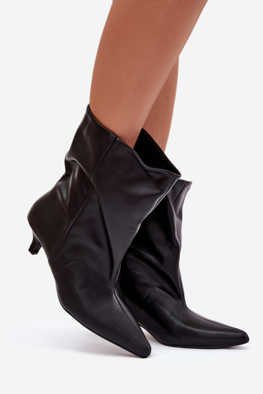 Persistent model Dameslaarzen Op een lage hakLuźną CholeInką zInart Jessalia