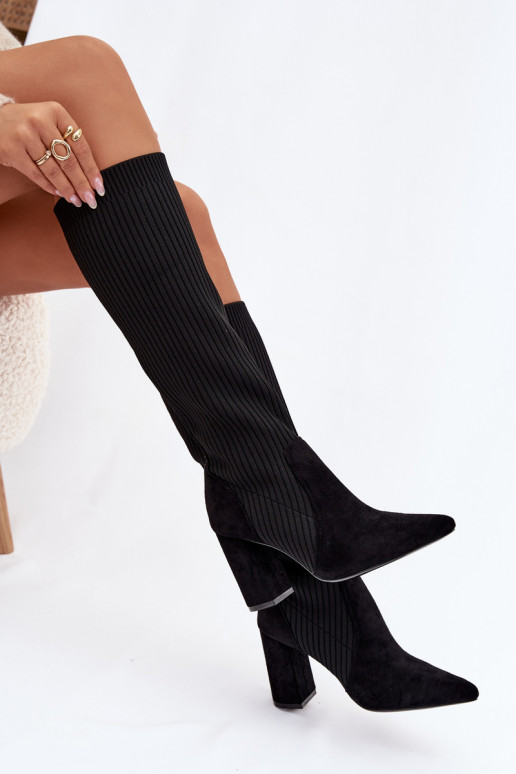 dameslaarzen met hakken zInart Yserine