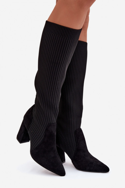 dameslaarzen met hakken zInart Yserine