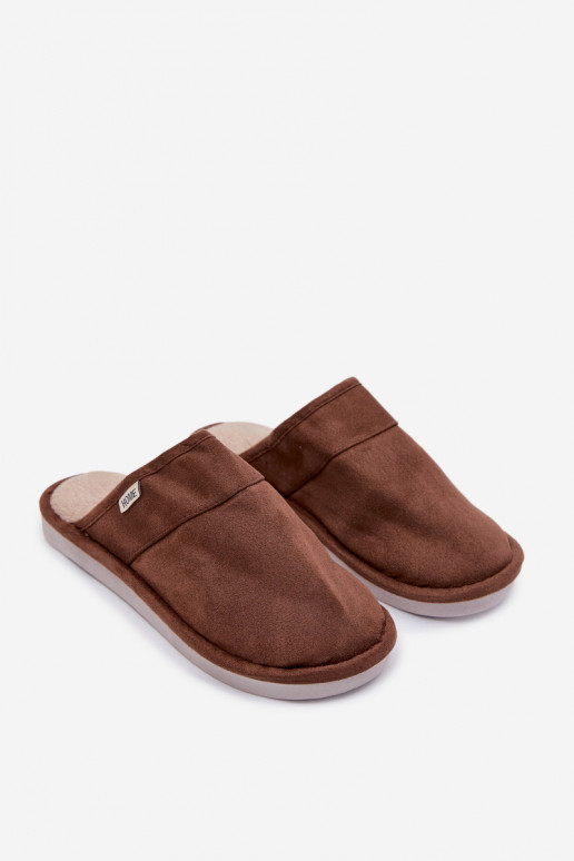 Slippers Het heeftnnen bruine kleur Selomir