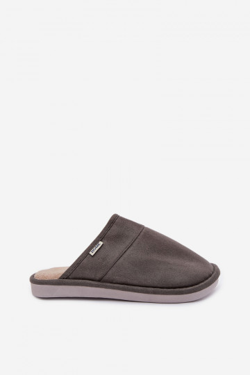Grijze heren slippers Selomir 2