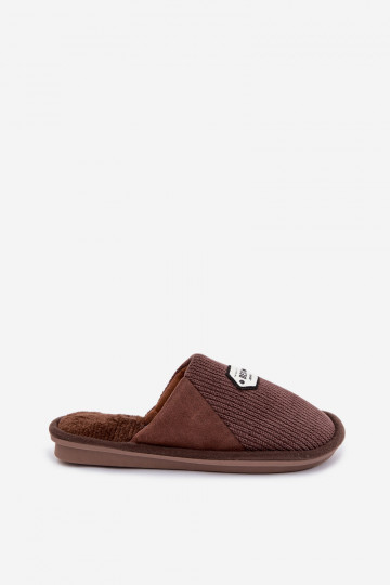 Slippers Het heeftnnenOpszyInką bruine kleur Presine 2
