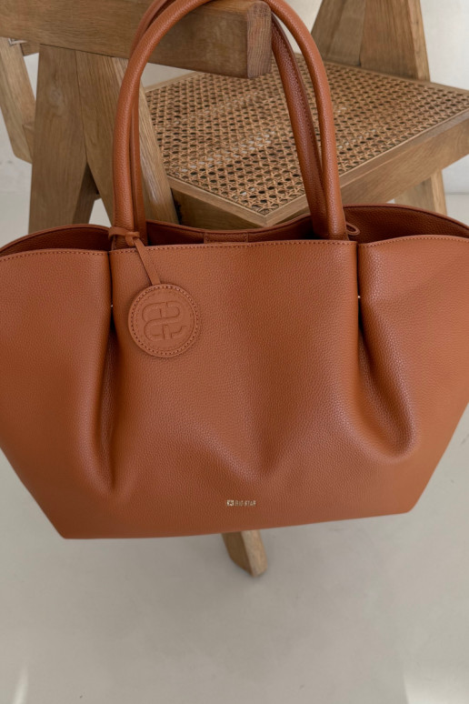 Grote dameshandtas Big Star SS574006 in bruine kleur