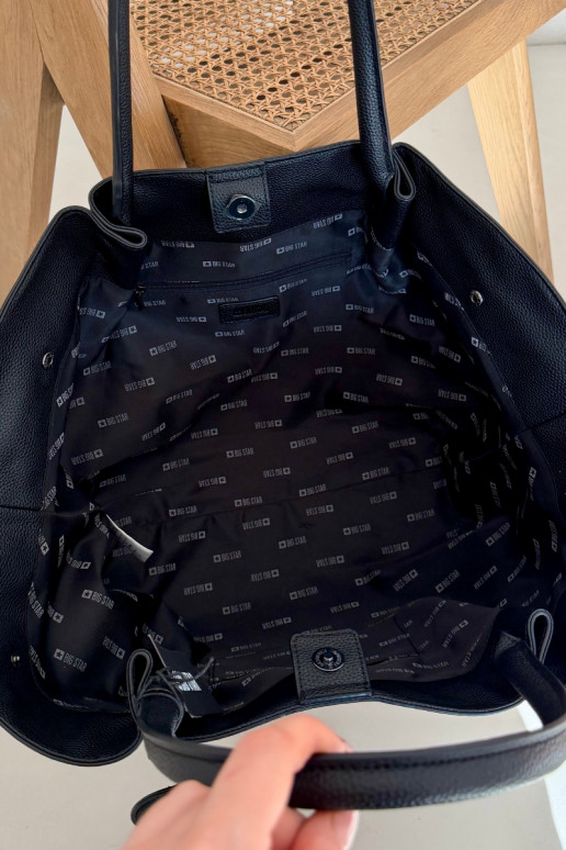 Grote dameshandtas Big Star SS574005 in zwart