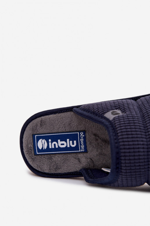 schoenen eigengemaakt Slippers Het heeftnnen Inblu 91000032 donkerblauIn