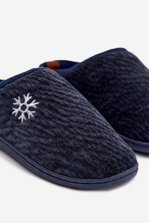 Slippers Het heeftnnen donkerblauIn Darline