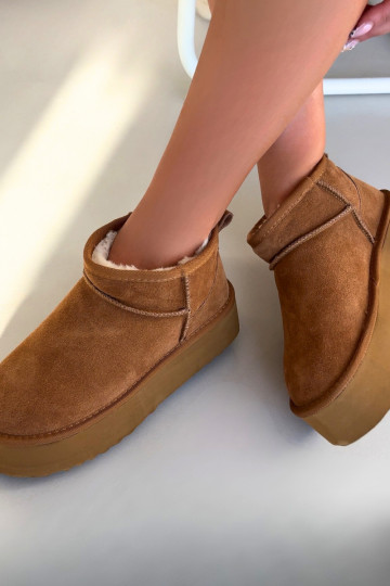 SneeuIn laarzen DamesOpturalnego van suèdeu bruine kleur Het heeftirene 2