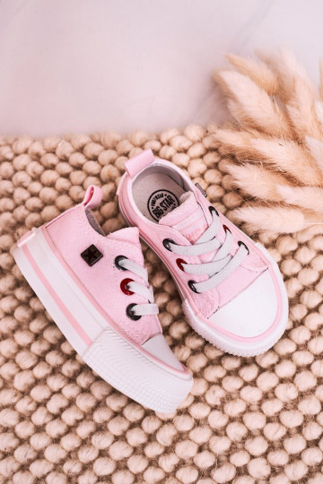 Kinderen Het klassieke model platte sneakers BIG STAR HH374197 roze