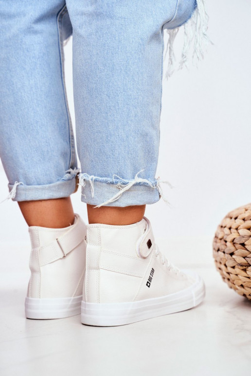 Dames Leer vrijetijdsschoenen met laarzen BIG STAR V274541 Initte kleur