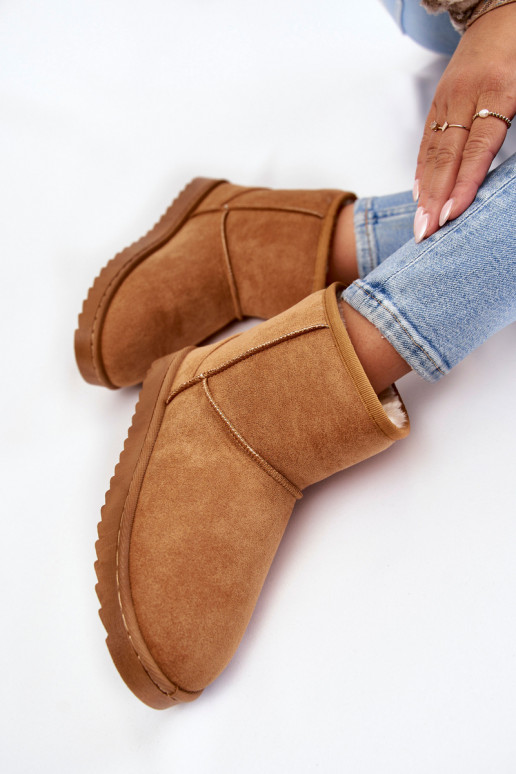 Dames opInarmen Laarzen SneeuIn laarzen bruine kleur Virgina