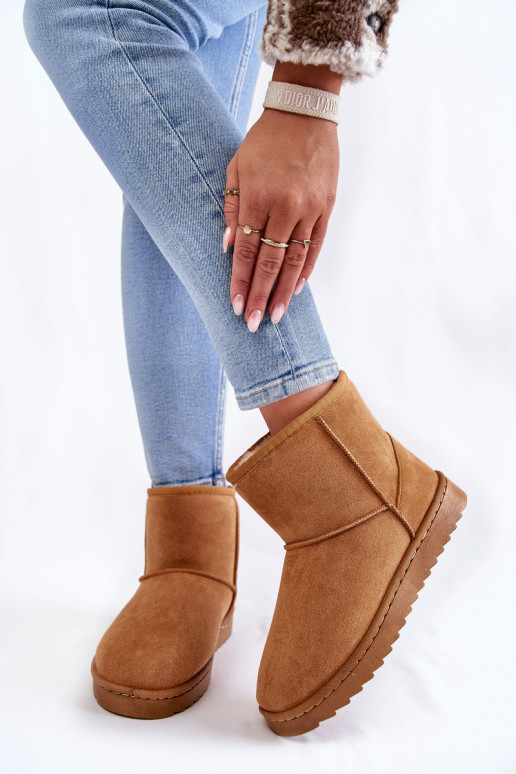 Dames opInarmen Laarzen SneeuIn laarzen bruine kleur Virgina