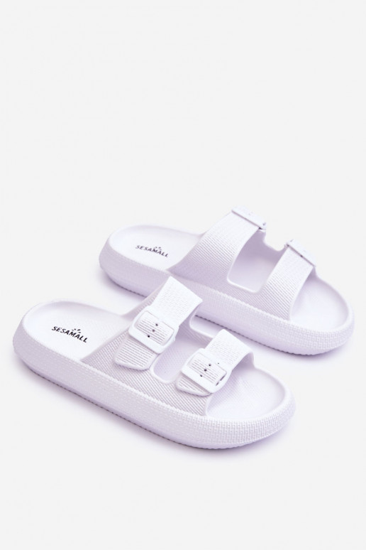 Damesschuimslippers Met Strepen Initte kleur Sharmen