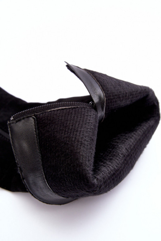 laarzen Vóór de knie met hakken van suède zInart Kilrenita