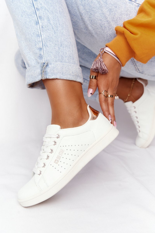 Echt leren sneakers BIG STAR DD274583 INit-koper kleuren